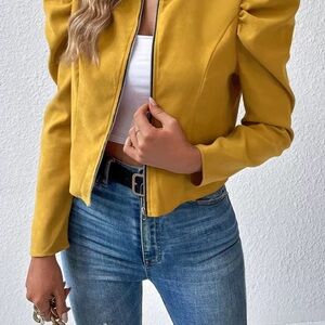 Yellow Women's Jacket